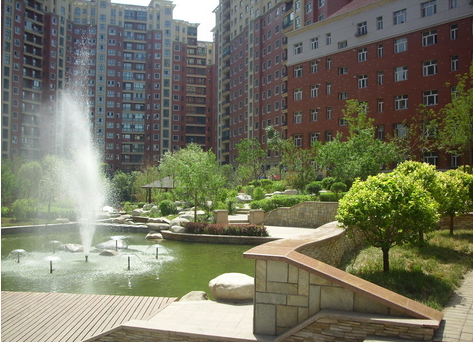 屋頂花園綠化,鄭州城市綠雕施工工程,園林景觀